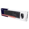 Tastiera e Mouse Wireless Trust Primo  Nero Monocromatica Inglese EEUU Qwerty US