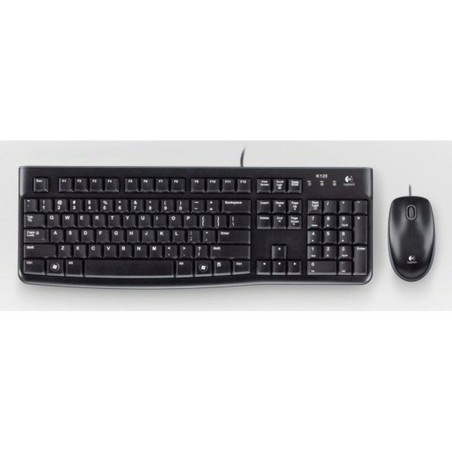Tastiera Logitech LGT-MK120-US Nero Olandese QWERTY
