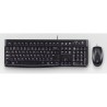 Tastiera Logitech LGT-MK120-US Nero Olandese QWERTY