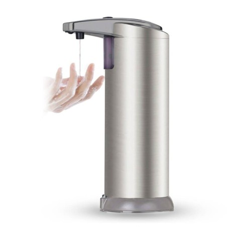 Dispenser per Sapone Automatico con Sensore Savio HDZ-02 280 ml Champagne