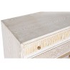 Cassettiera DKD Home Decor Abete Naturale Cotone Bianco (80 x 35 x 80 cm)
