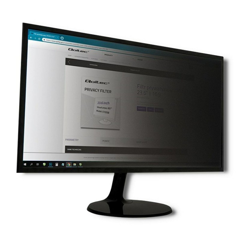 Filtro Privacy per Monitor Qoltec 51059 Filtro Privacy per Monitor Qoltec 51059