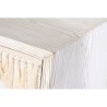 Cassettiera DKD Home Decor Abete Naturale Cotone Bianco (80 x 35 x 80 cm)