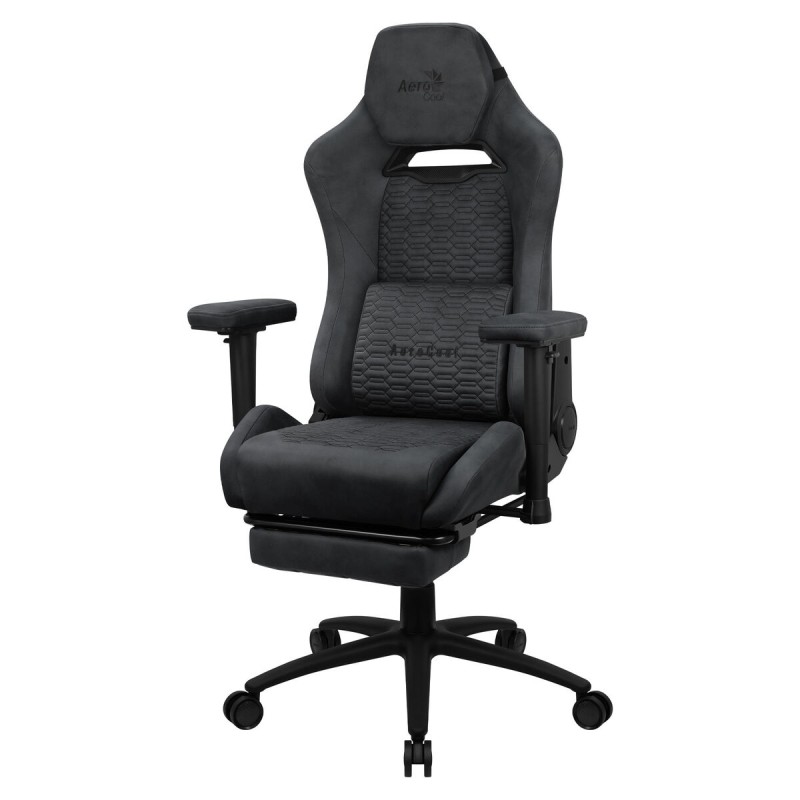 Sedia Gaming Aerocool ROYALSLATEGR Nero Grigio Sedia Gaming Aerocool ROYALSLATEGR Nero Grigio