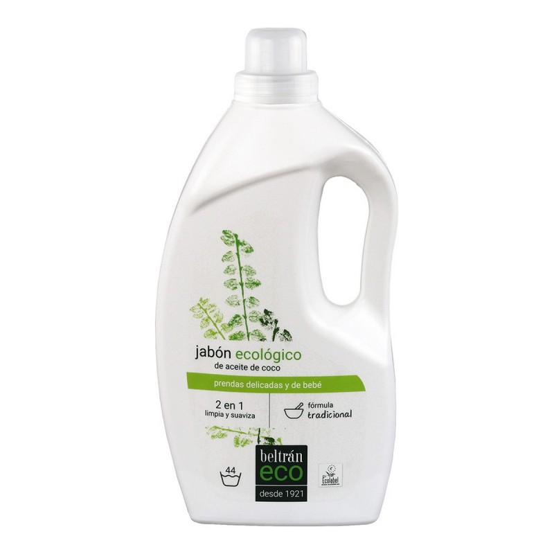 Sapone Liquido Jabones Beltrán 2 in 1 Ecologico Olio di cocco 1,5 L 44 Lavaggi Sapone Liquido Jabones Beltrán 2 in 1 Ecologico Olio di cocco 1,5 L 44 Lavaggi