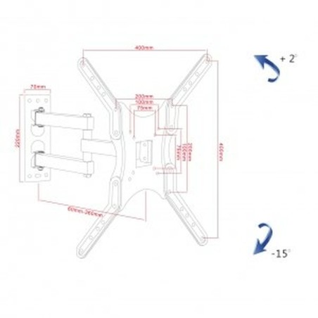 Supporto da Parete ART RAMT AR-61A