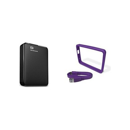 Hard Disk Esterno Western Digital WDBU6Y0040BBK-WESN HDD USB 3.0 4 TB 4 TB SSD