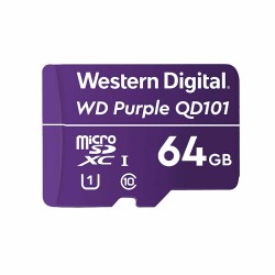 Scheda Micro SD Western Digital WD Purple SC QD101 64GB 64 GB