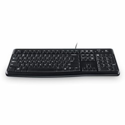 Tastiera Logitech 920-002641 Nero Qwerty in Spagnolo QWERTZ Ceco