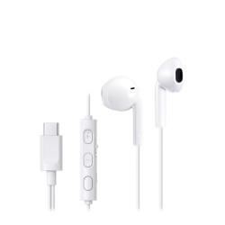 Auricolari con Microfono JVC HAF-R17UCW-U Bianco