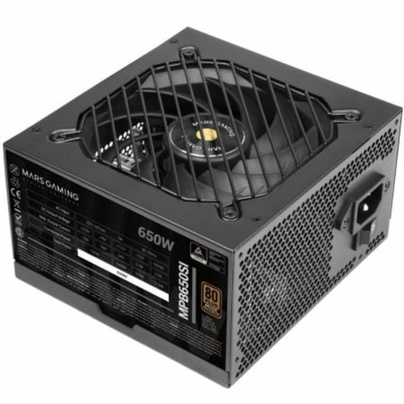 Fonte di Alimentazione Tacens TACMARS-MPB650SI ATX 650 W 80 Plus Bronze Fonte di Alimentazione Tacens TACMARS-MPB650SI ATX 650 W 80 Plus Bronze