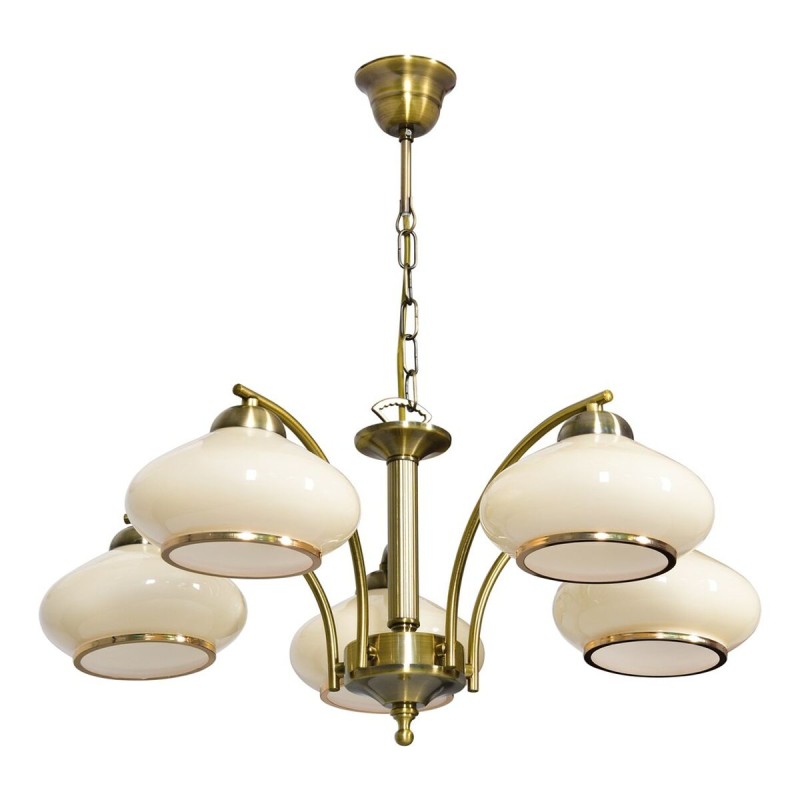 Lampadario Activejet Rita Metallo Vetro 40 W 230 V Lampadario Activejet Rita Metallo Vetro 40 W 230 V