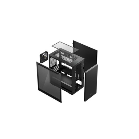 Case computer desktop ATX DEEPCOOL MACUBE 110 Nero