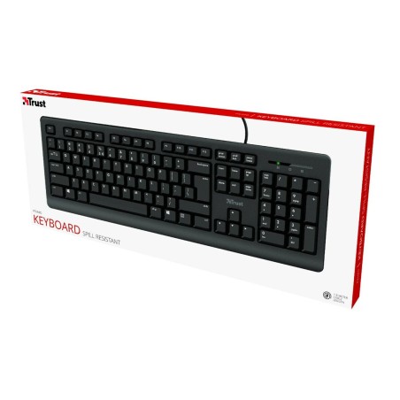 Tastiera Trust 23880 Nero Inglese EEUU QWERTY