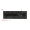 Tastiera Trust 23880 Nero Inglese EEUU QWERTY