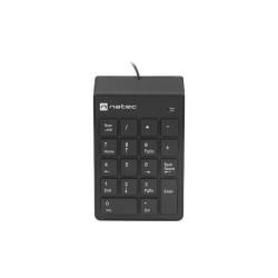 Tastiera numerica Natec NKL-2022 Nero