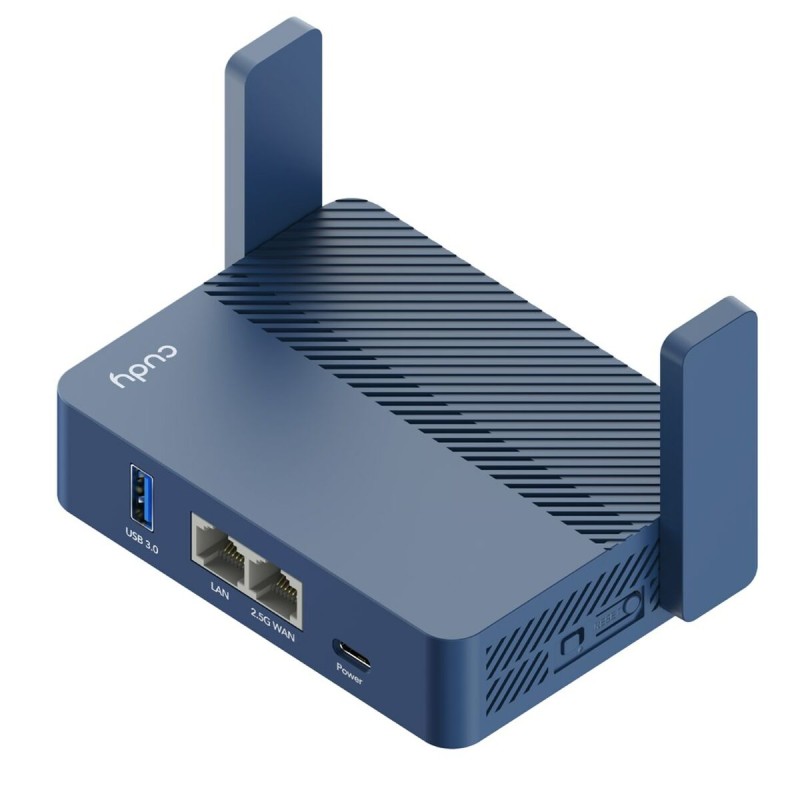 Router Cudy AX3000 Azzurro RJ45 Ethernet LAN Wi-Fi Router Cudy AX3000 Azzurro RJ45 Ethernet LAN Wi-Fi