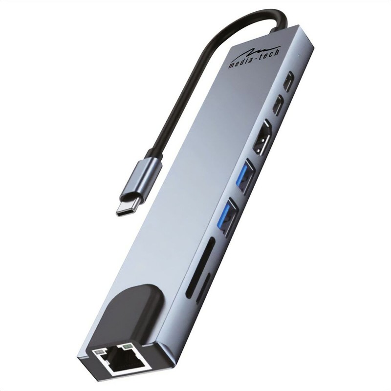 Hub USB Media Tech MT5046 100 W Hub USB Media Tech MT5046 100 W