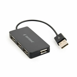 Hub USB GEMBIRD UHB-U2P4-04 Nero (1 Unità)