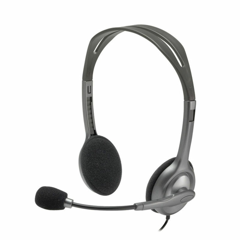 Cuffie Logitech 981-000271 Nero Argentato Cuffie Logitech 981-000271 Nero Argentato