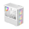 Case computer desktop ATX DEEPCOOL R-CH560-WHAPE4-G-1 Bianco
