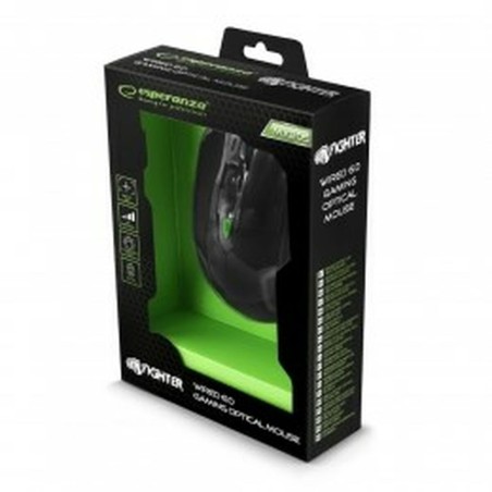 Mouse Esperanza MX205 Nero Verde