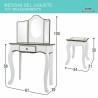 Toletta con Sgabello Colorbaby Giocattolo Bianco Per bambini 61 x 29 x 100 cm