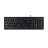 Tastiera A4 Tech KR-92 Nero Monocromatica Inglese QWERTY