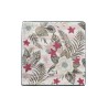 Fodera per cuscino DKD Home Decor Rosa Verde Tropicale 50 x 1 x 50 cm