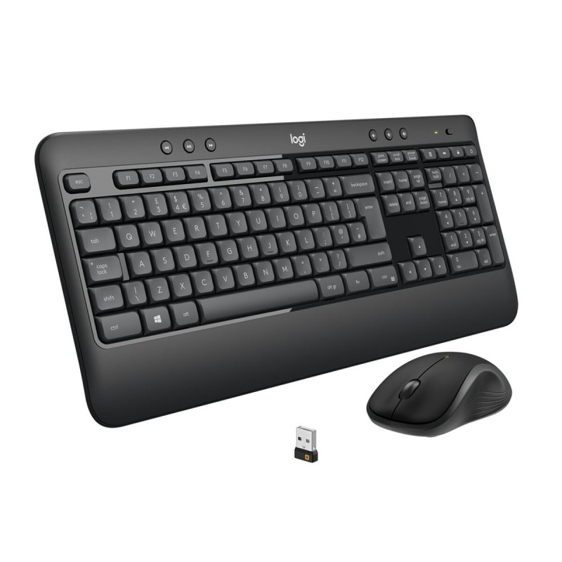Tastiera e Mouse Logitech 920-008685 Nero Qwerty US Tastiera e Mouse Logitech 920-008685 Nero Qwerty US