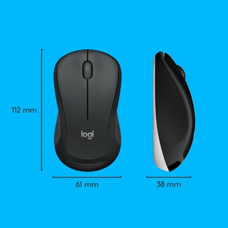 Tastiera e Mouse Logitech 920-008685 Nero Qwerty US