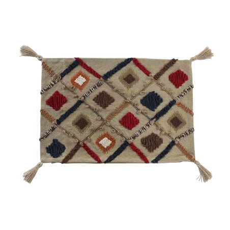 Fodera per cuscino DKD Home Decor 60 x 1 x 40 cm Multicolore Frange