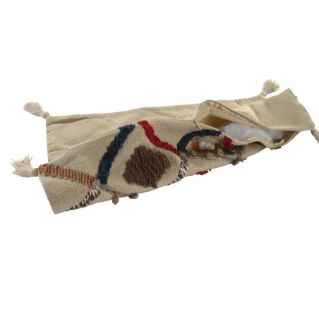 Fodera per cuscino DKD Home Decor 60 x 1 x 40 cm Multicolore Frange