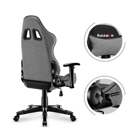 Sedia Gaming Huzaro HZ-Ranger 6.0 Grey Mesh Nero/Grigio