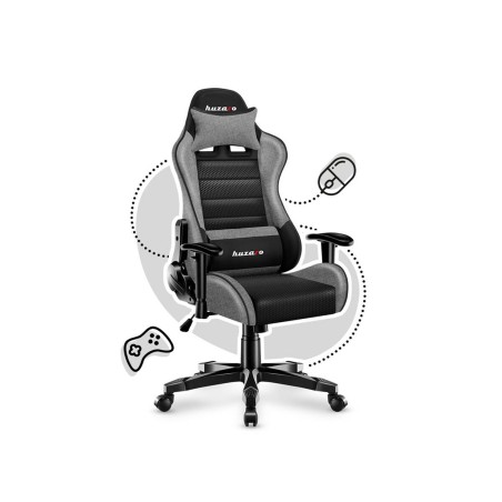 Sedia Gaming Huzaro HZ-Ranger 6.0 Grey Mesh Nero/Grigio