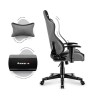 Sedia Gaming Huzaro HZ-Ranger 6.0 Grey Mesh Nero/Grigio