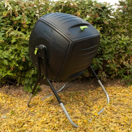 Secchio per compostaggio Lifetime Rotazione 189 L 75 x 81 x 113 cm