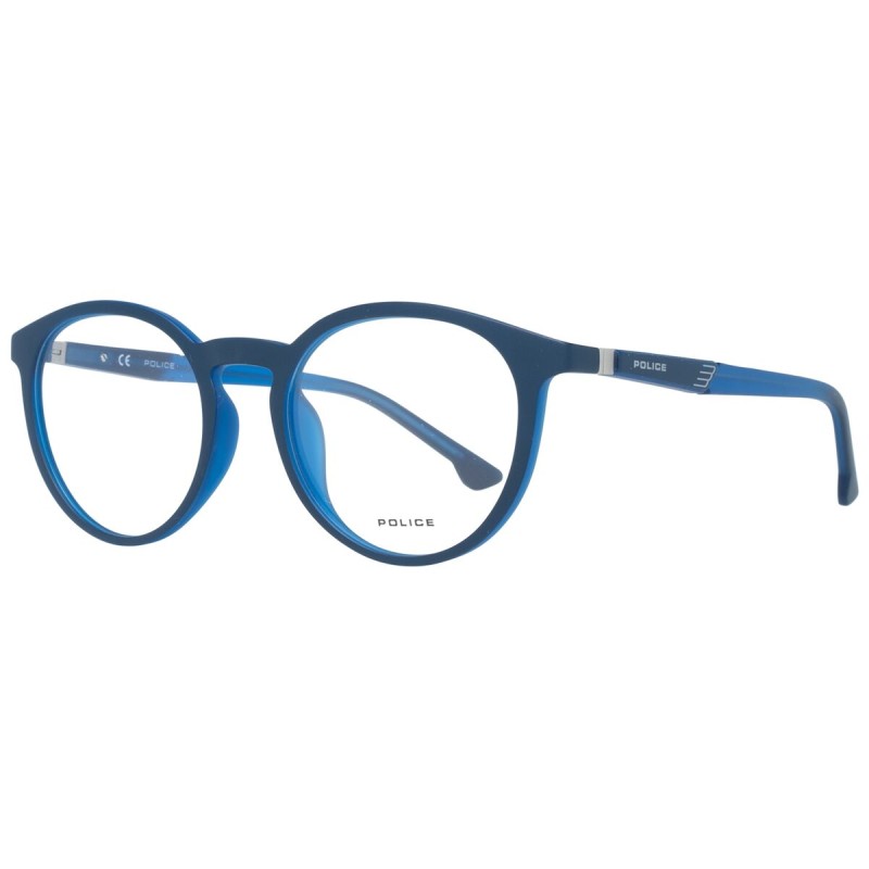 Montatura per Occhiali Uomo Police Azzurro Ø 52 mm Montatura per Occhiali Uomo Police Azzurro Ø 52 mm
