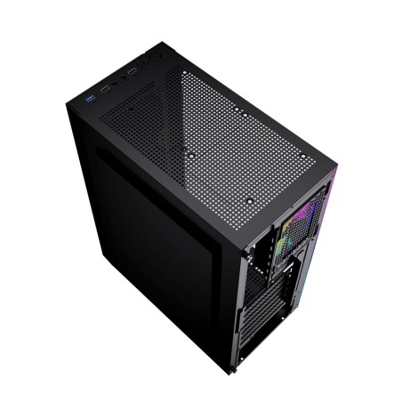 Case computer desktop ATX GEMBIRD Fornax 2500 ARGB Nero Multicolore