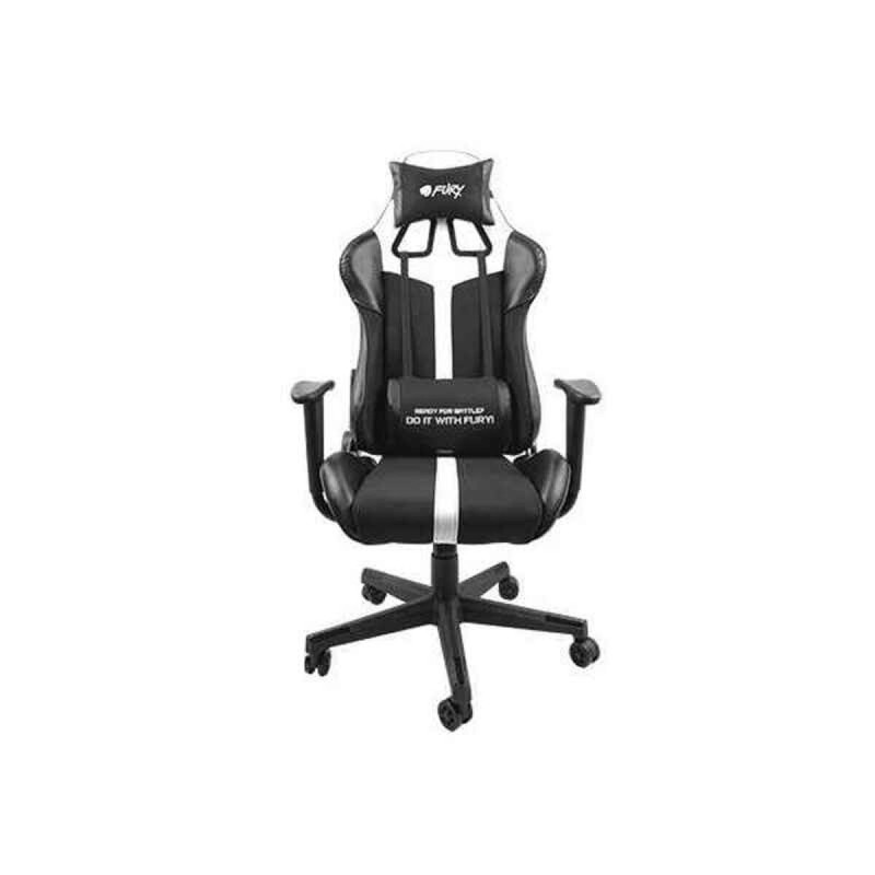 Sedia Gaming Fury NFF-1712 Bianco Nero Sedia Gaming Fury NFF-1712 Bianco Nero