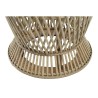 Tavolo aggiuntivo DKD Home Decor Marrone Chiaro Bambù 60 x 60 x 52 cm