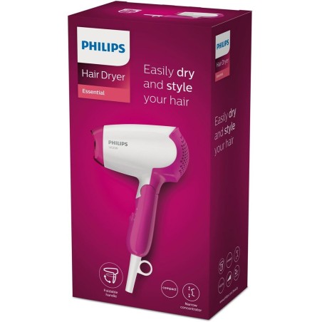 Phon Philips BHD003/00 Bianco Rosa 1400 W