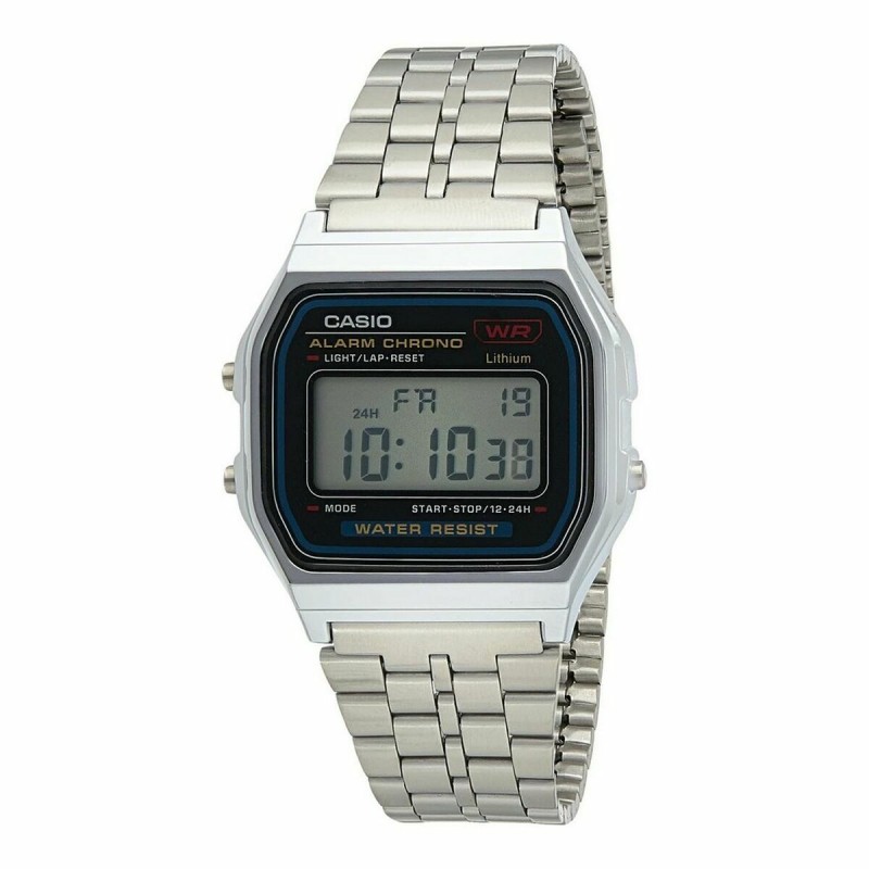 Orologio Unisex Casio A-159WA-N1 Grigio (Ø 33 mm) Orologio Unisex Casio A-159WA-N1 Grigio (Ø 33 mm)