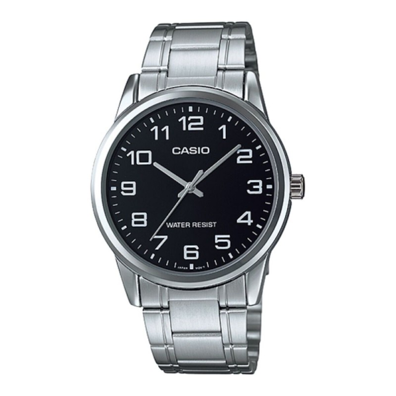 Orologio Unisex Casio COLLECTION Nero Argentato (Ø 38 mm) Orologio Unisex Casio COLLECTION Nero Argentato (Ø 38 mm)