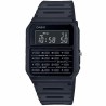 Orologio Unisex Casio CALCULATOR Nero