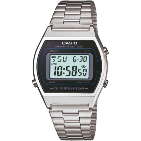 Orologio Unisex Casio ILLUMINATOR - CLASSIC SILVER (Ø 35 mm)