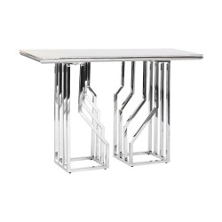 Ingresso DKD Home Decor Bianco Argentato 120 x 40 x 78 cm