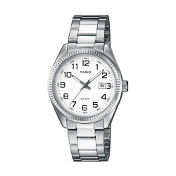 Orologio Unisex Casio COLLECTION Bianco Argentato (Ø 30 mm)