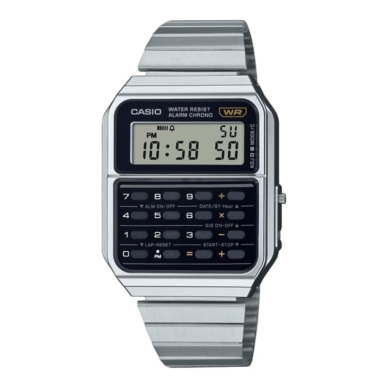Orologio Unisex Casio VINTAGE CALCULATOR (Ø 34 mm) Orologio Unisex Casio VINTAGE CALCULATOR (Ø 34 mm)
