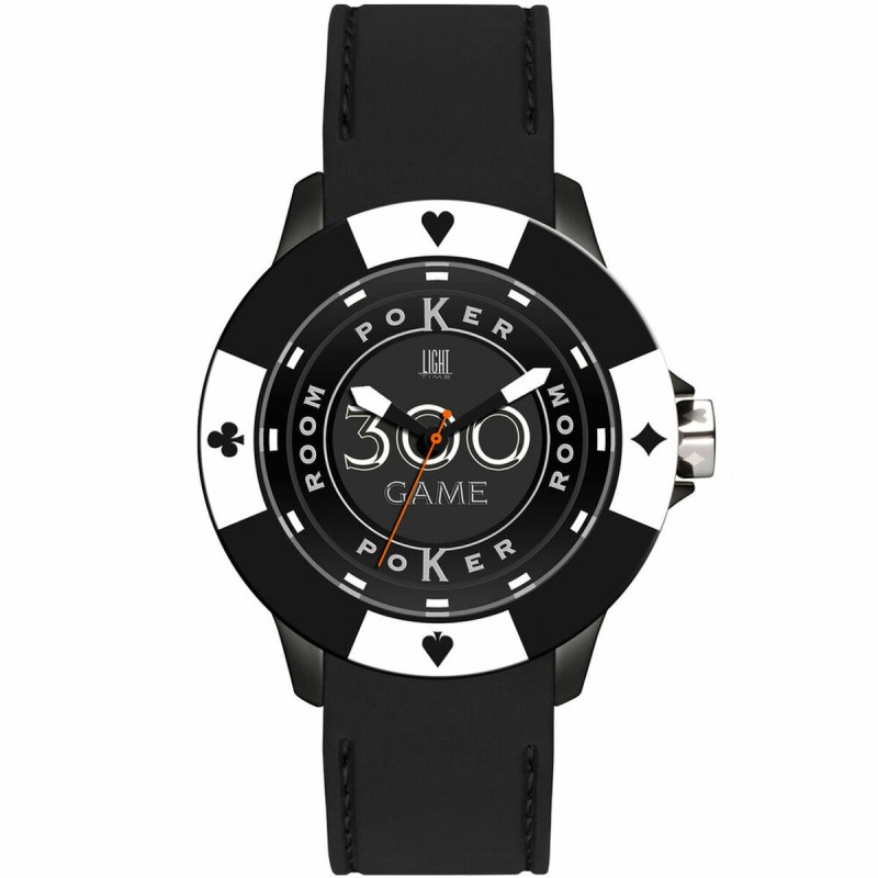 Orologio Unisex Light Time POKER (Ø 41 mm) Orologio Unisex Light Time POKER (Ø 41 mm)